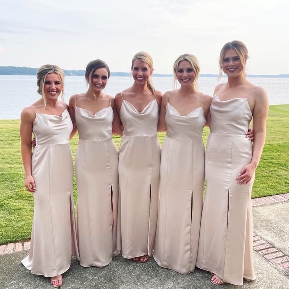 amsale chloe bridesmaid dress Chloe